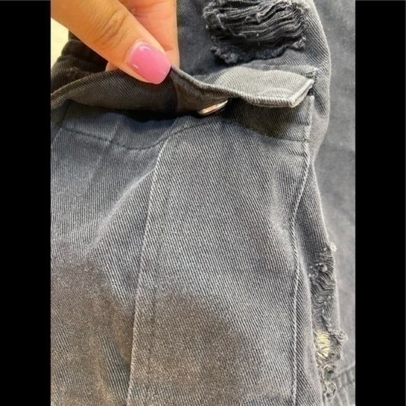 CARMAR OD CARGO SKIRT WITH STONEWASH AND GRINDING MINI skirt - Picture 8 of 9